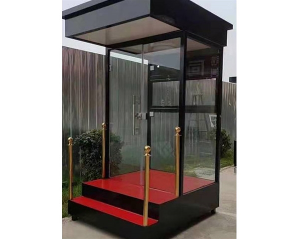 旅游景區不銹鋼崗亭